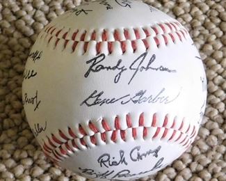 Autographed Baseball - Randy Johnson - Phil Niekro - Joe Torre - Donnie Moore and more.