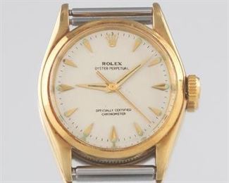 1945 Rolex 14k MidSize Oyster Perpetual