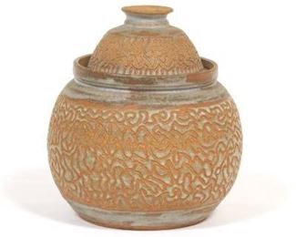 Abraham Cohn MidCentury Pottery Jar 
