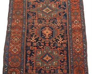 Antique Fine Hand Knotted Karajeh Carpet, ca. 1920s 