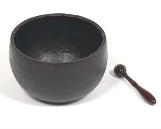 Buddhist Hand Hammered Singing Bowl with Mallet 