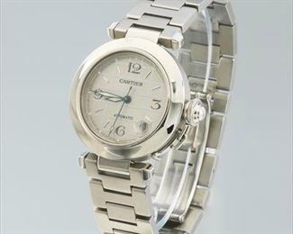 Cartier Pasha Stainless Steel Automatic Watch 