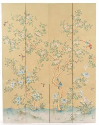 Charles Gracie FourPanel DoubleSided Room Screen
