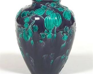 Fahua Glazed Porcelain Vase 