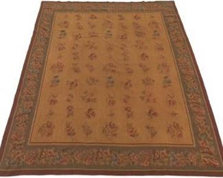 Fine HandKnotted French Style Needlepoint Carpet 