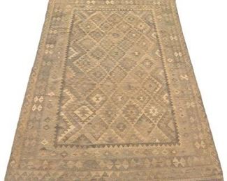 Fine HandKnotted Kilim Village Carpet 