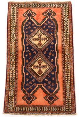 Fine Vintage HandKnotted Afshar Carpet 