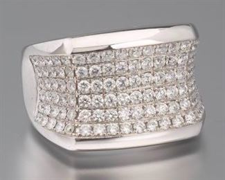 Gentlemans Diamond Ring 