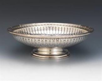 Gorham Sterling Silver Centrepiece Bowl, Marie Antoinette Pattern 