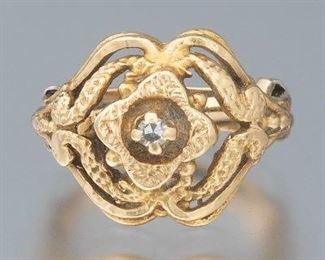 Ladies Vintage Gold Ring
