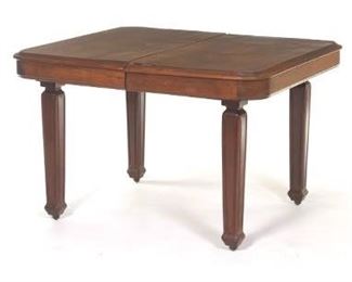 Majorelle Wood Extension Dining Table, ca.1900s