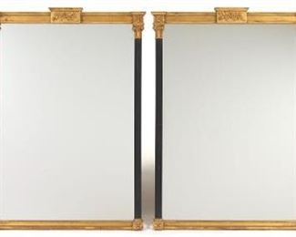 Pair of Empire Style Mirrors