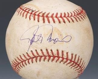 Rafael Palmiero Autographed Home Run Ball