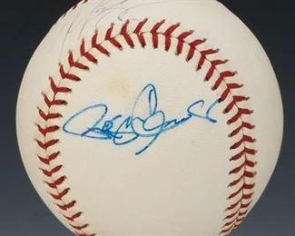 Roger Clemens and Mike Piazza Autographed Baseball