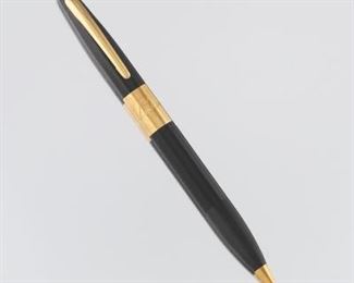 Sheaffers Retro 14k Gold Mounted Pencil with White Dot