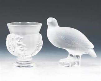 Two Lalique Figurines