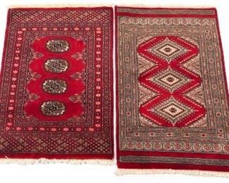 Two Very Fine HandKnotted Turkoman Carpets 