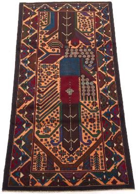 Very Fine HandKnotted Balouch Carpet 