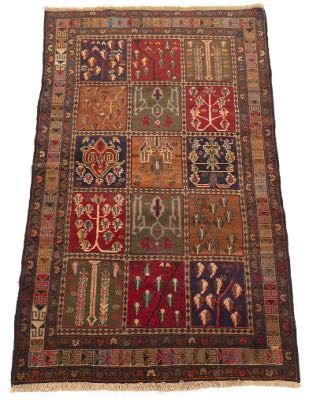 Very Fine HandKnotted Ghouchan Kharasan Carpet 
