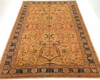 Very Fine HandKnotted Golden Serapi Carpet 