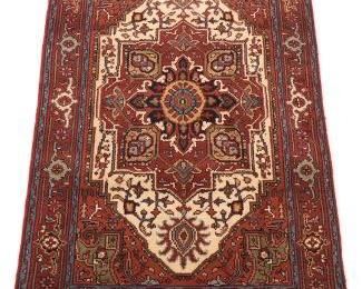 Very Fine HandKnotted Heriz Serapi Carpet 