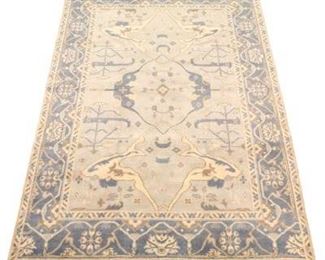 Very Fine HandKnotted Oushak Carpet 