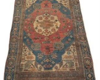 Very Fine SemiAntique HandKnotted Azari Carpet 