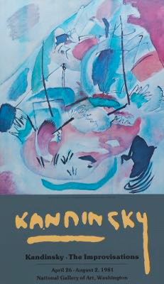 Wassily Kandinsky Russian, 1944  1966 Exhibition Poster