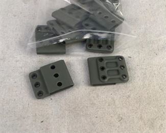 2 Image(s)
Mfg - (20) G-Code Belt
Model - Holster Attachments
Located in Chattanooga, TN
Condition - 3 - Light Wear
This is a 20 count bag of G-Code six hole belt holster attachments for mounting your holster to a belt.