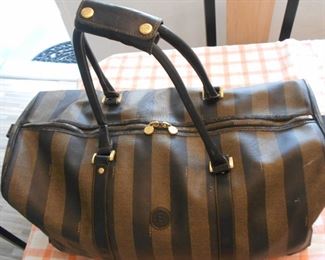 Authentic Fendi Duffle Bag 22" L by 12"x12"