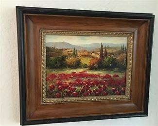 Oil Landscape Painting on Canvas