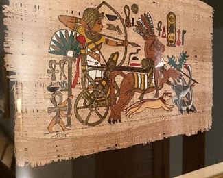 Vintage authentic Hand painted payp rus
