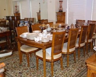 Large Table with 12 Chairs