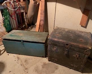 Old Trunks tool chest