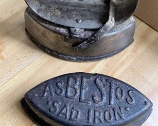 Asbestos Sad Iron