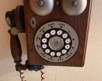 Antique wall phone 