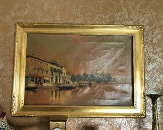 Warren Shepard oil on canvas