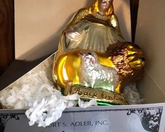 Kurt Adler Xmas ornaments 