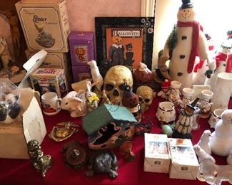 Some Halloween decorations