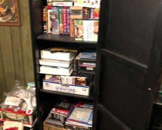 Some DVDs, CDs and video tapes