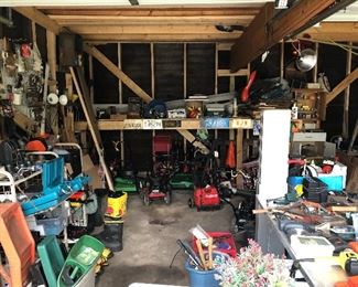 garage is full