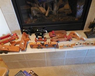 Old toys (most not in good shape)