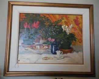 Painting by Bill Harrison