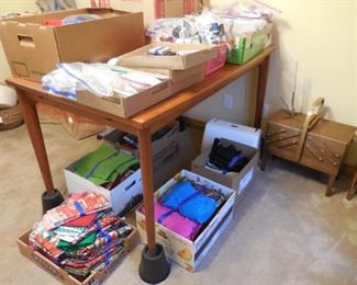 Lots of sewing fabric