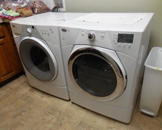 Washer and dryer set
