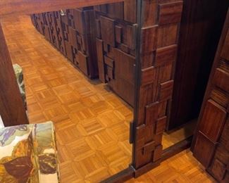 Lane Brutalist Mirror