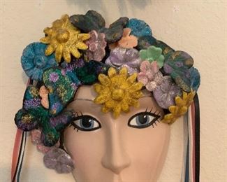$22- Floral face mask