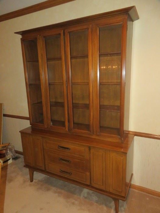 Mid Century Modern 'Century' brand china hutch