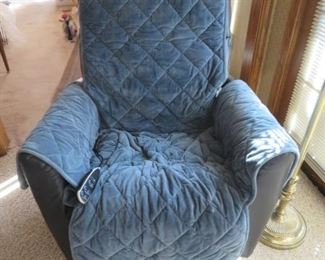 velour chair cover
