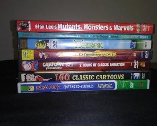 DVD - 7 Assort Cartoons with Shrek & Ed, Edd n Eddy